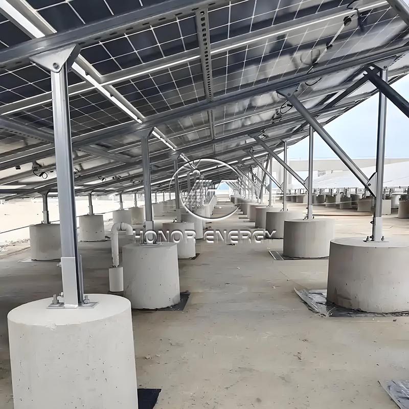 Betonnen stalen zonnebril