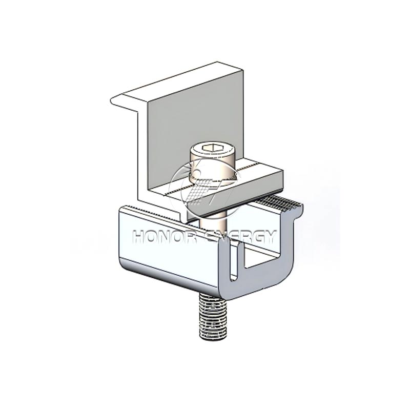 Geen boor Solar-eindklem