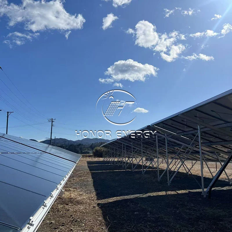 Solar aluminium grondmontage