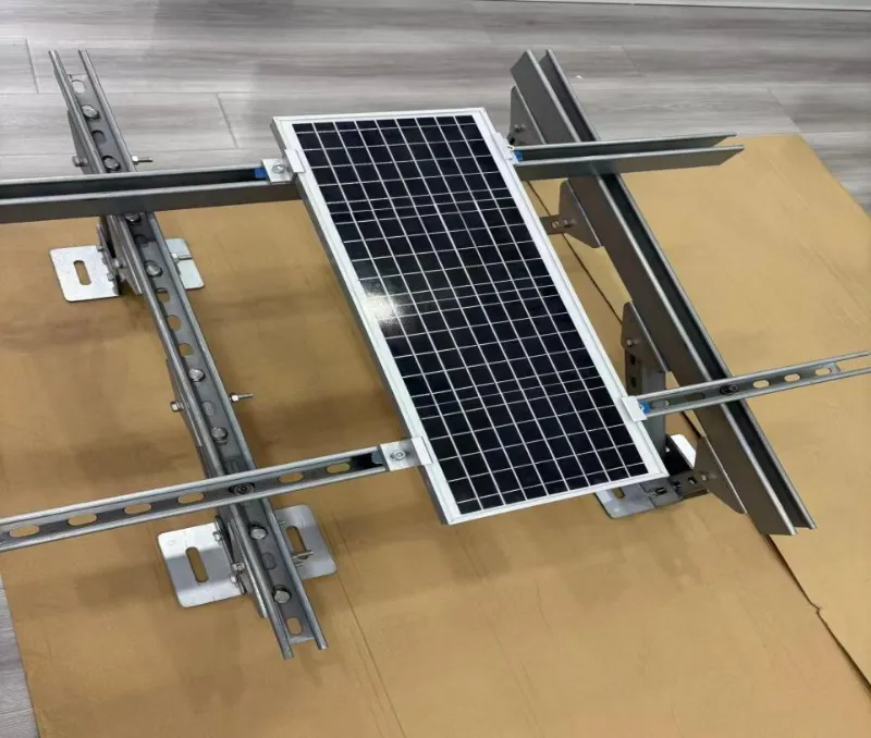 U Rail Solar Steel Ground Montagesysteem