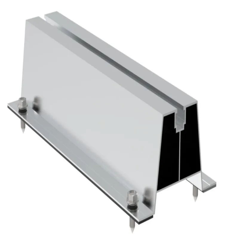U70 aluminium montagerail voor zonne-energie